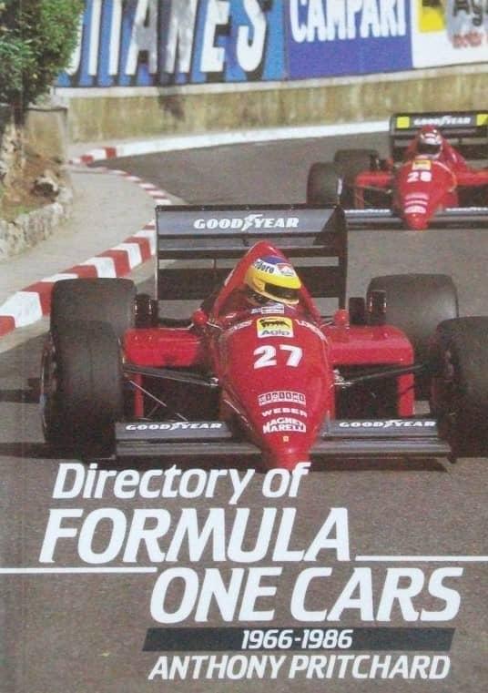 DIRECTORY OF FORMULA ONE CARS 1966-1986