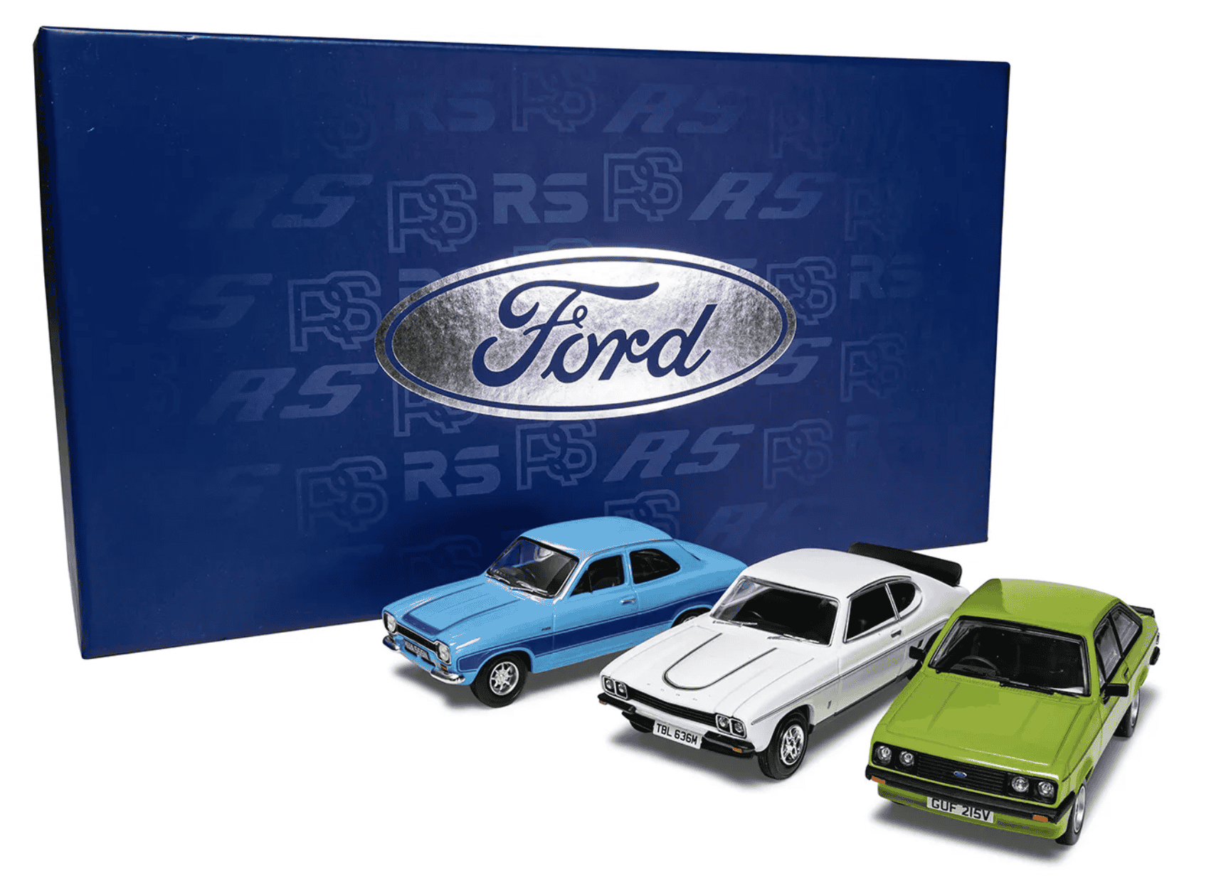 COFFRET FORD RS COLLECTION 1970 CORGI 1/43°