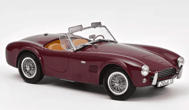 AC Cobra 289 1963 Rouge foncé - Norev 1/18