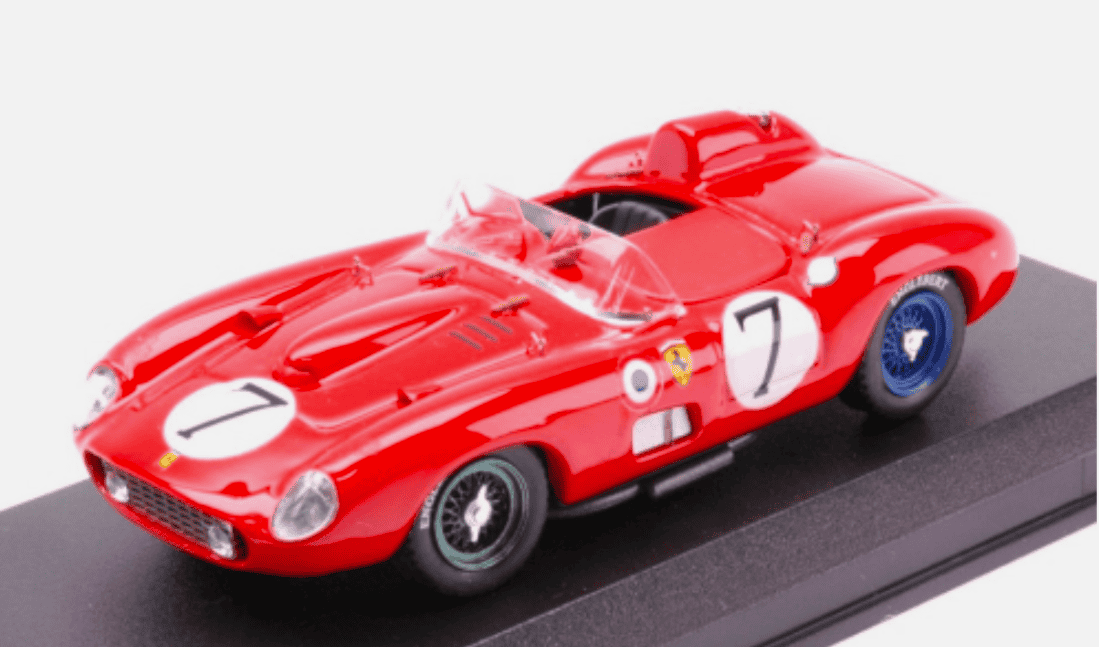 FERRARI 315 S LE MANS 1957 HAWTHORN-MUSSO N°7 - ART MODEL 1/43