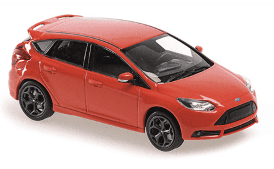 FORD FOCUS ST – 2011 – rouge  Maxichamps 1/43