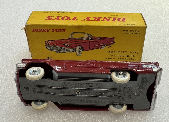 FORD THUNDERBIRD CABRIOLET DINKY TOYS 1/43°