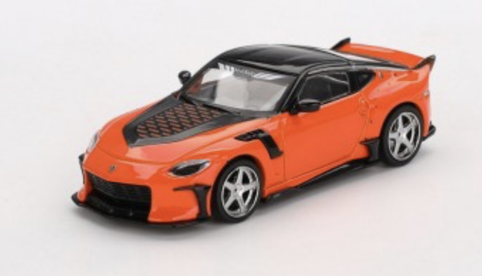 Nissan Z VeilSide FFZ400 Orange MiniGT 1/64°