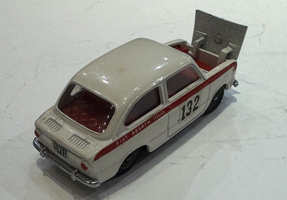 FIAT 850 BLANC MERCURY 1/43°