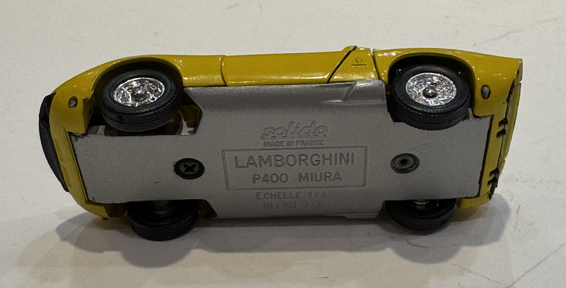 LAMBORGHINI P400 MIURA SOLIDO 1/43