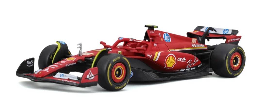 Ferrari F1 SF-24 Carlos Sainz 55 BURAGO 1/18