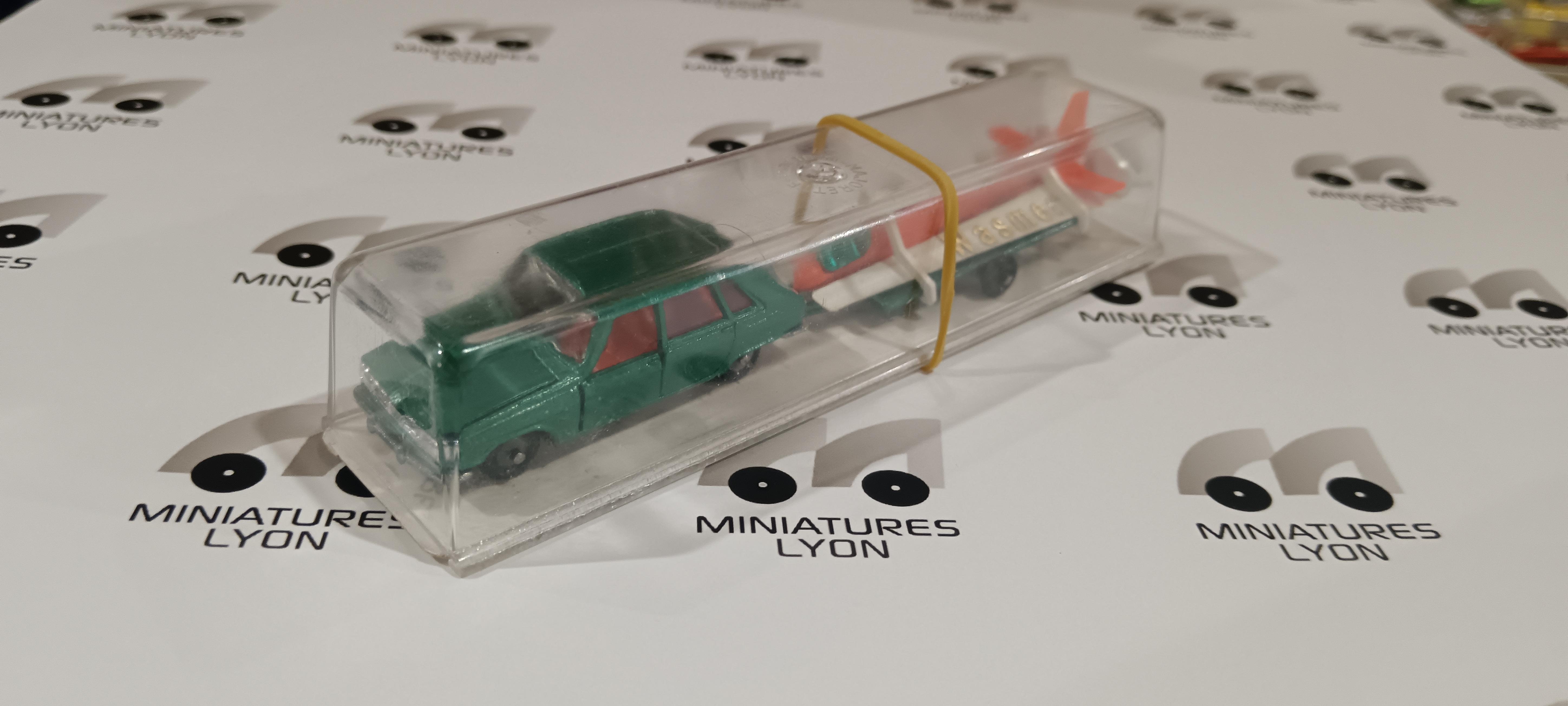 RENAULT 16 AVEC PLANEUR WASMER MAJORETTE 1/64