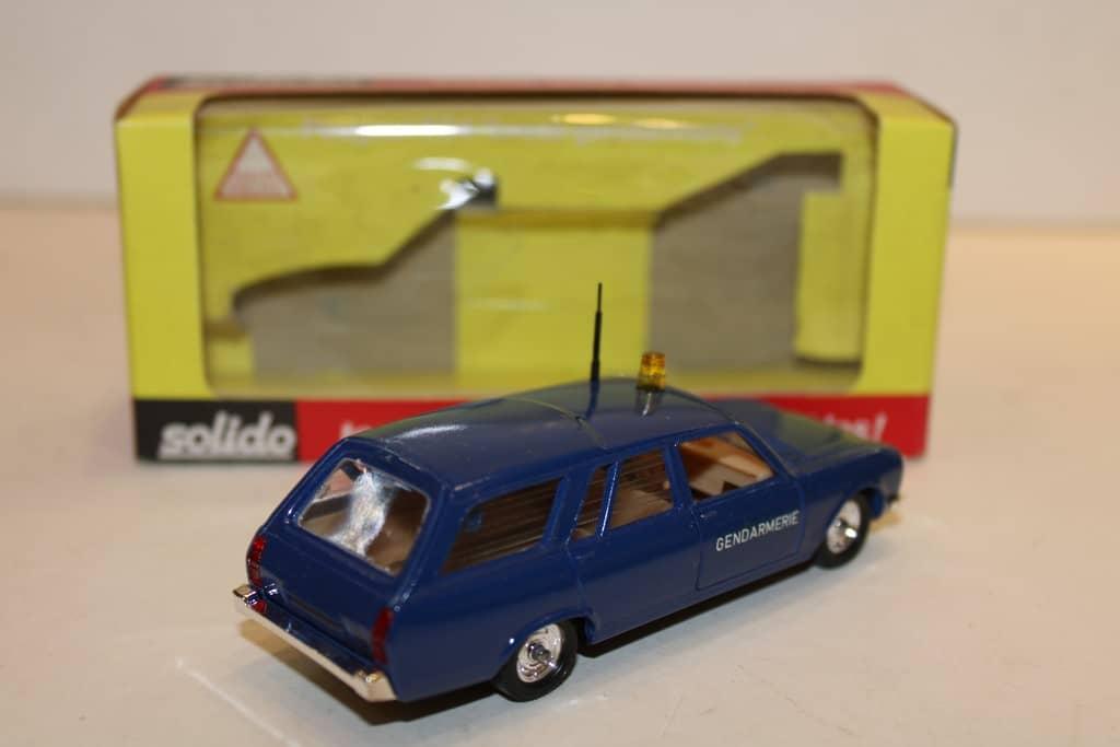 PEUGEOT 504 BREAK GENDARMERIE SOLIDO 1/43°