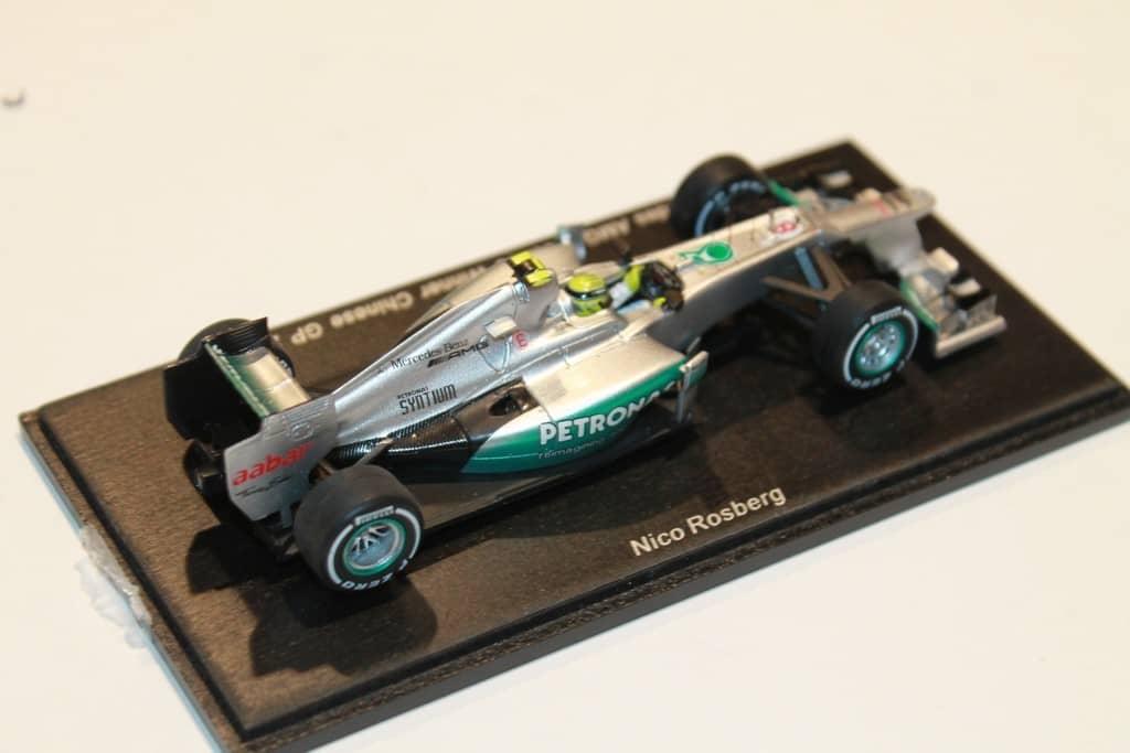 MERCEDES AMG W03 ROSBERG WIN GP DE CHINE 2012 SPARK 1/43°