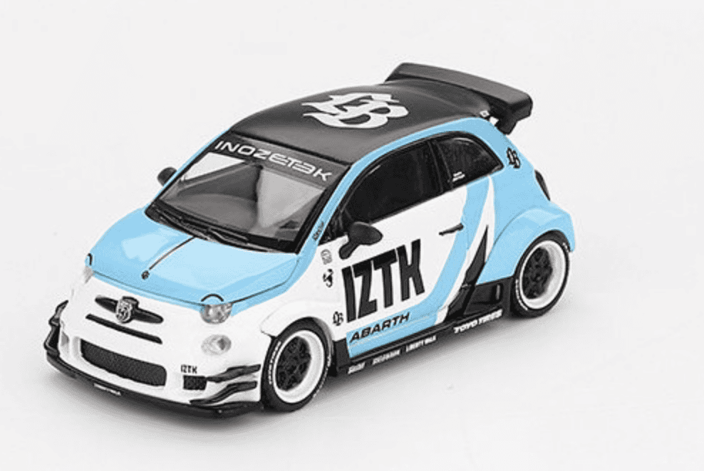 FIAT Abarth 595 LB-Works x Abas Works IZTK 2024 1/64 MINI GT