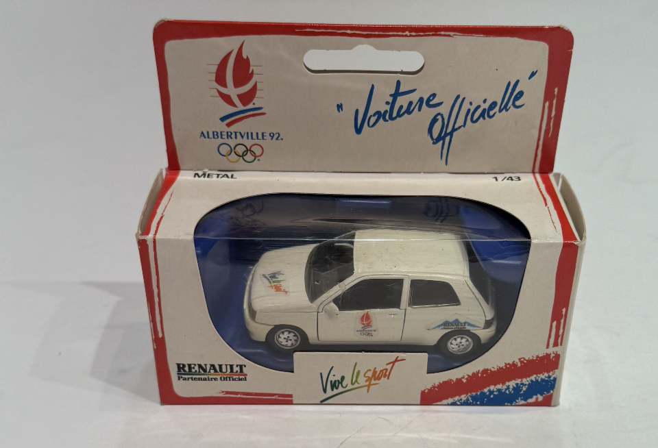 RENAULT CLIO ALBERTVILLE 1992 LOGITOYS 1/43