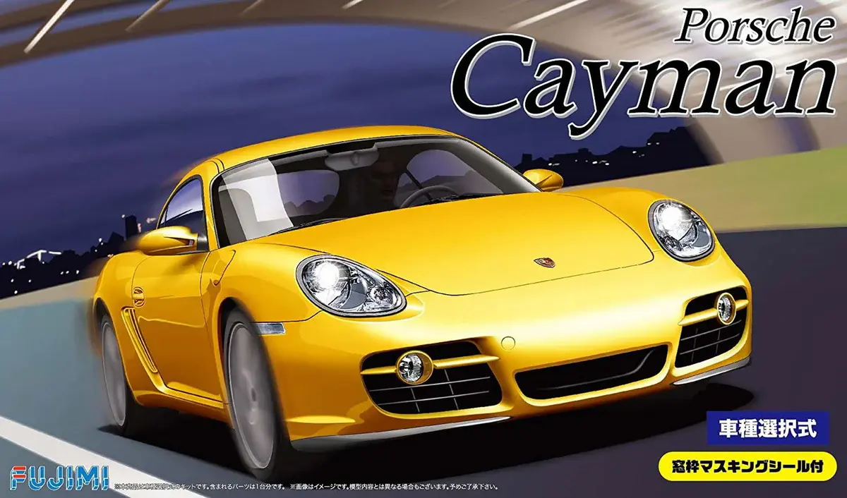 Porsche Cayman Fujimi 1/24°