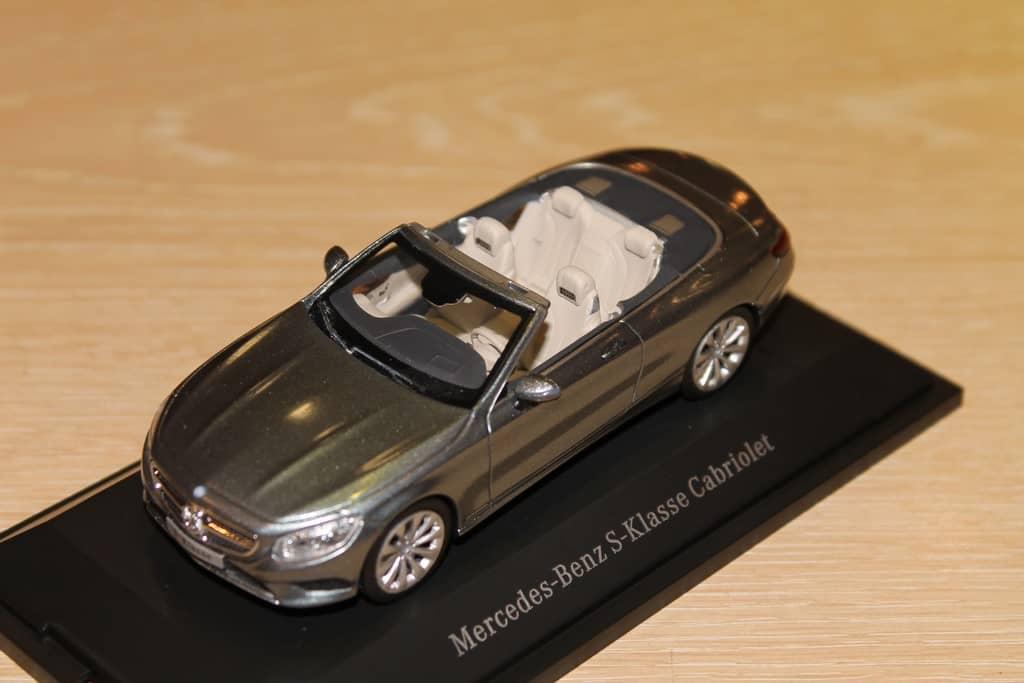 MERCEDES CLASSE S CABRIOLET 2015 GRISE KYOSHO 1/43°