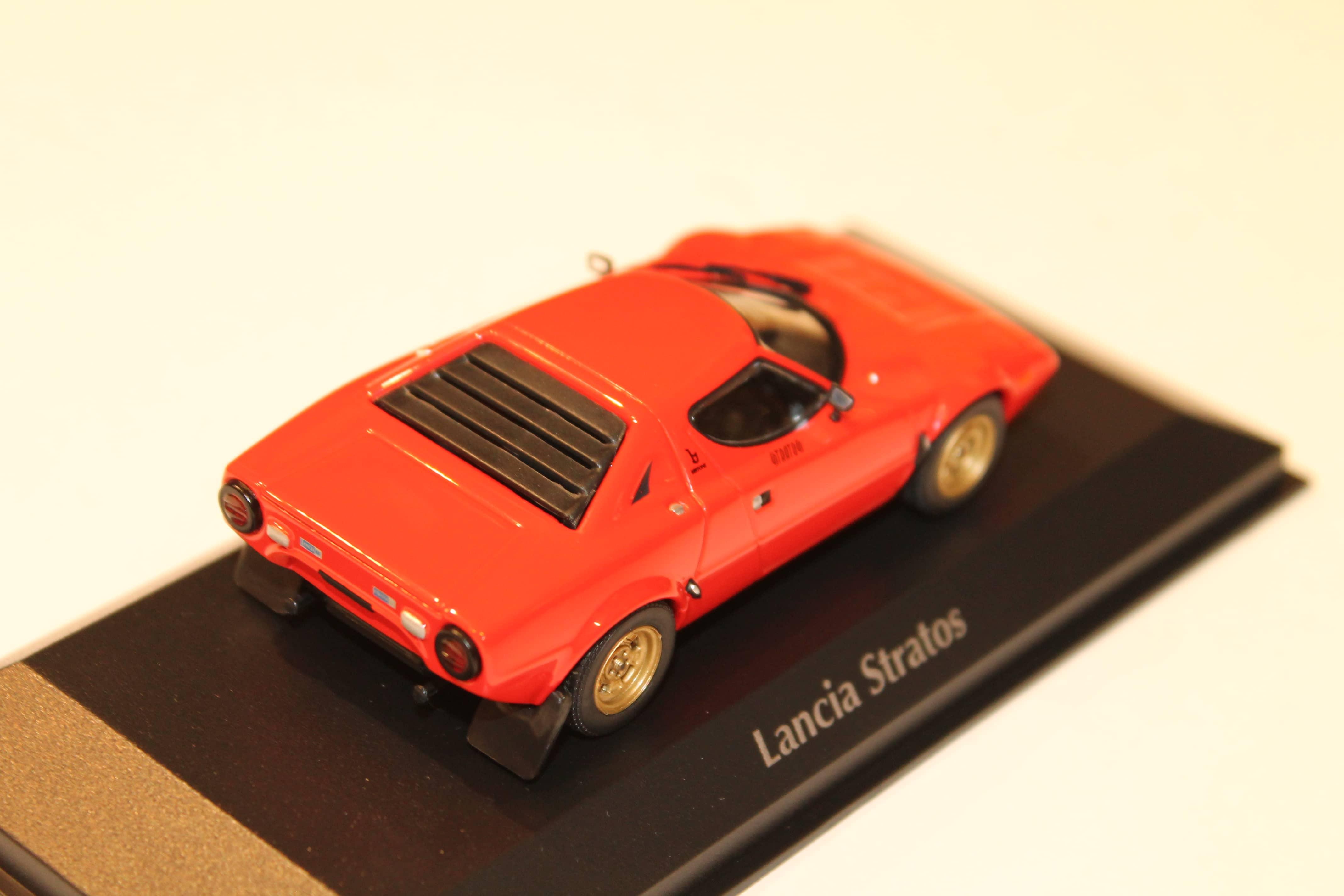 LANCIA STRATOS ROUGE 1974 MAXICHAMPS 1/43°