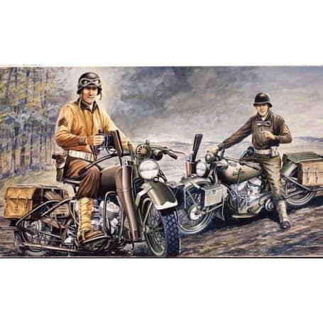 US MOTORCYCLES ITALERI 1/35°
